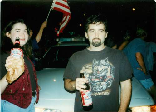 Me, Atlanta 1996, during the Olympics